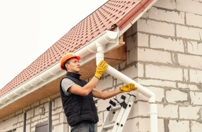 Pose et remplacement de gouttières à Molsheim
